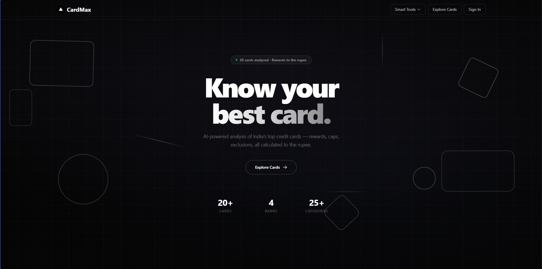 CardMax AI preview